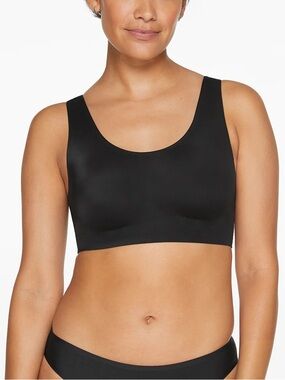 NWT thirdlove Smoothing Scoop Wireless Bra sz L Classic 24/7 Seamless Black